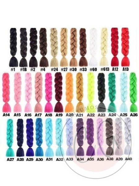 Producto - Kanekalon x 10u PRECIO X10U (tardanza 48hs hábiles)