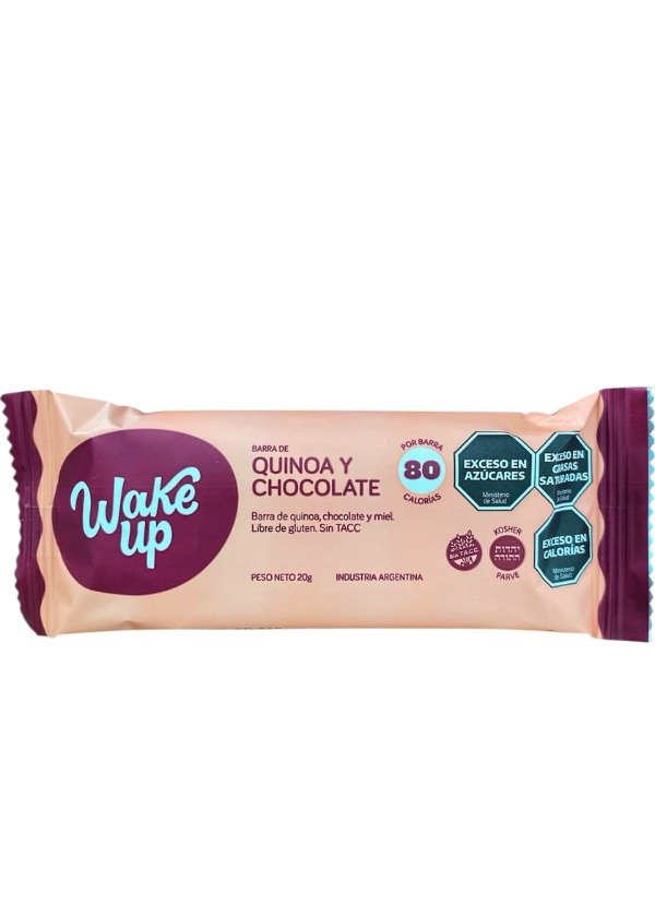 Producto - Barra de quinoa y chocolate negro "Wake up"