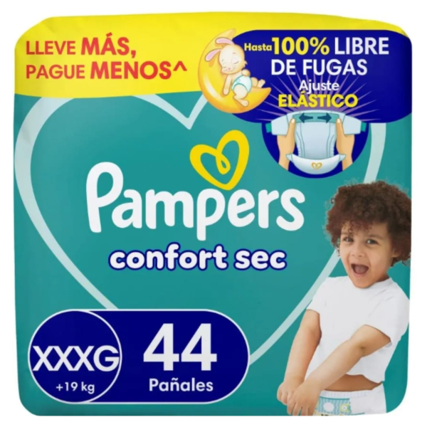 Producto - Pampers Confort Sec XXXG