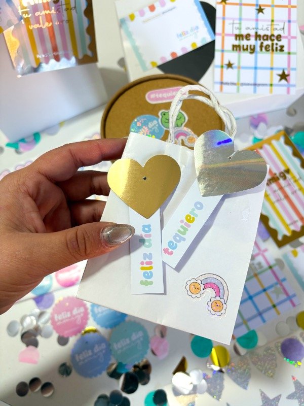 Producto - Tags corazón Amigo