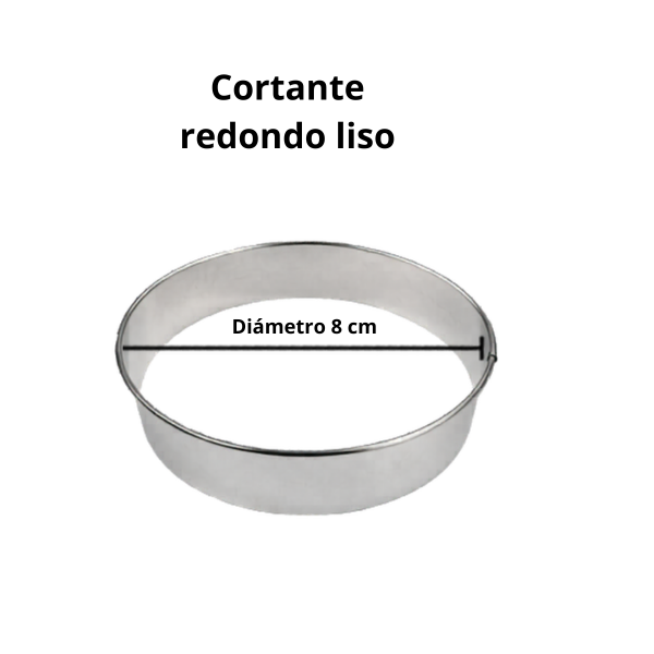 Producto - Cortante Aro Redondo liso N.8
