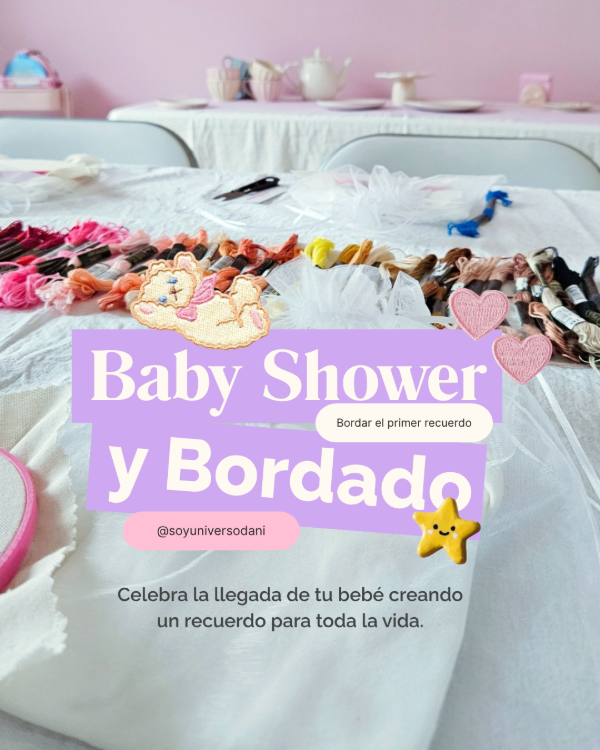 Producto - Baby Shower y Bordado (leer descripción)