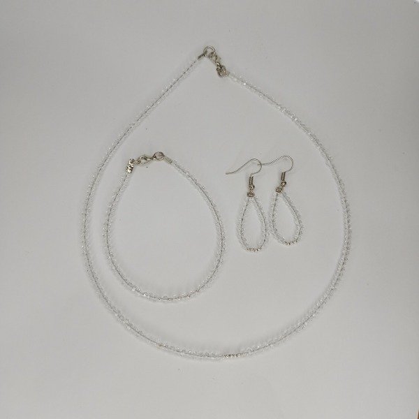 Producto - Collar ,Aros, y Pulsera DESEO