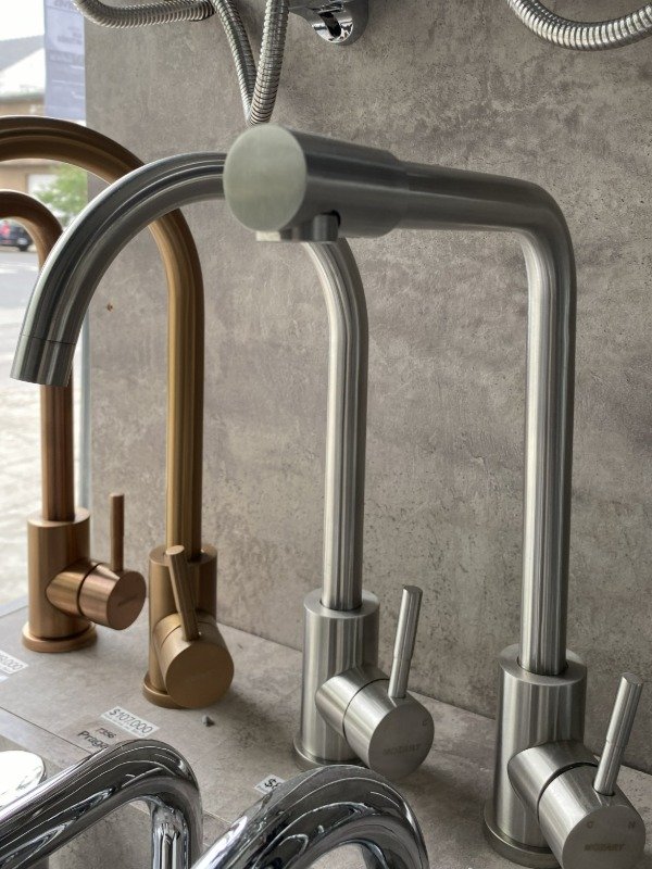 Producto - Grifería Praga y Tokio Satinadas Mozart Monocomando Cocina