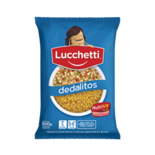 Producto - FIDEOS DEDADITOS 500GR - LUCHETTI