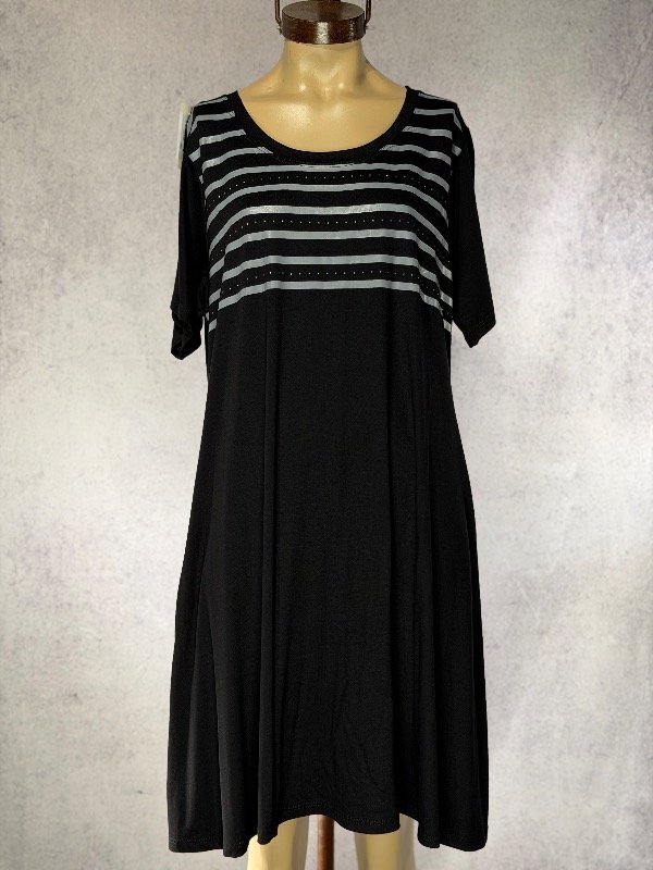 Producto - VESTIDO TRIXY NEGRO 6 AL 9 MODAL