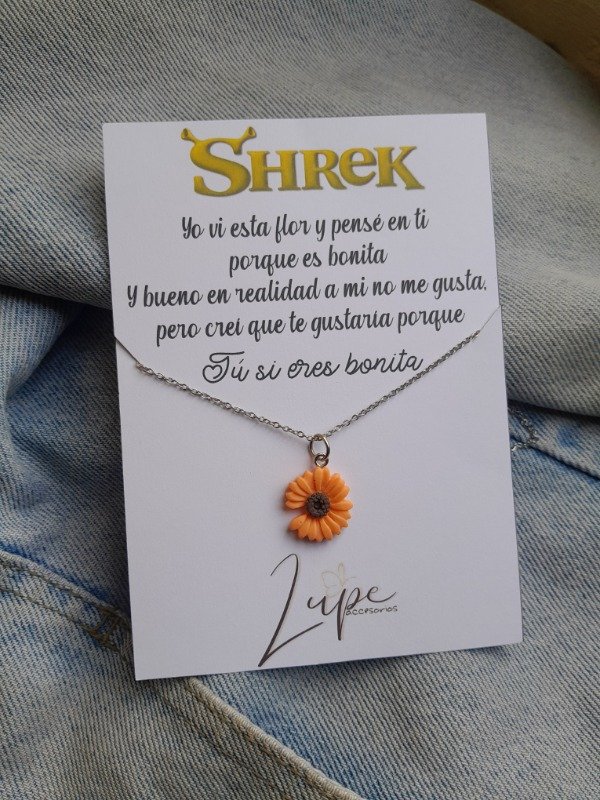 Producto - Cadenita flor amarilla 7