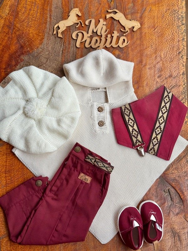 Producto - Poncho de hilo Crudo - 3