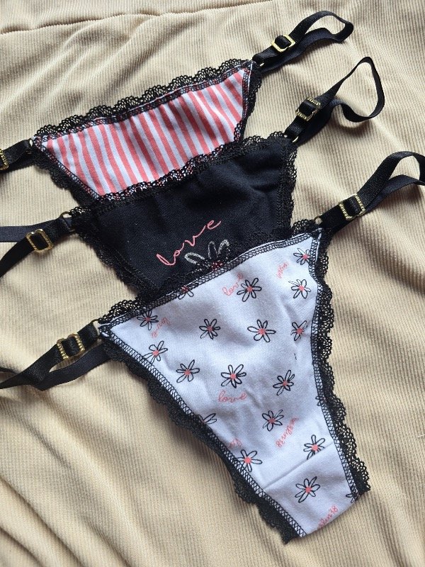 Producto - PACK X REGULABLE DE ALGODÓN CON PUNTILLA