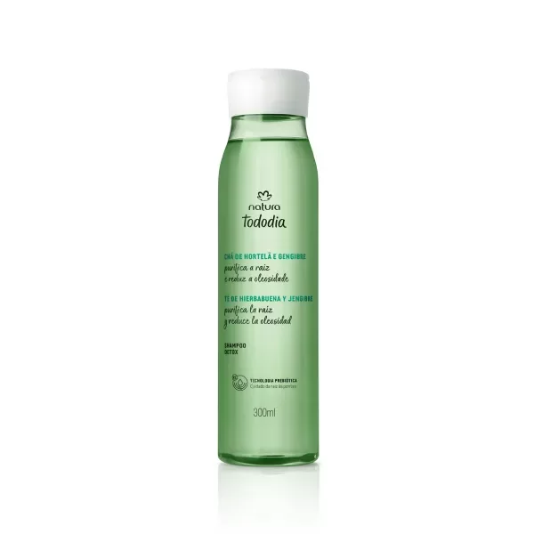 Producto - Shampoo Tododia Té de hierbabuena y jengibre -300 ml  Tododia