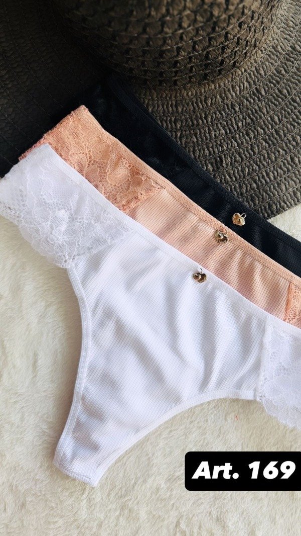 Producto - Culotte less morley con puntilla