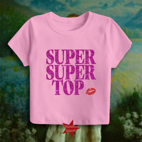 Baby Tee - SUPER SUPER TOP (glitter)