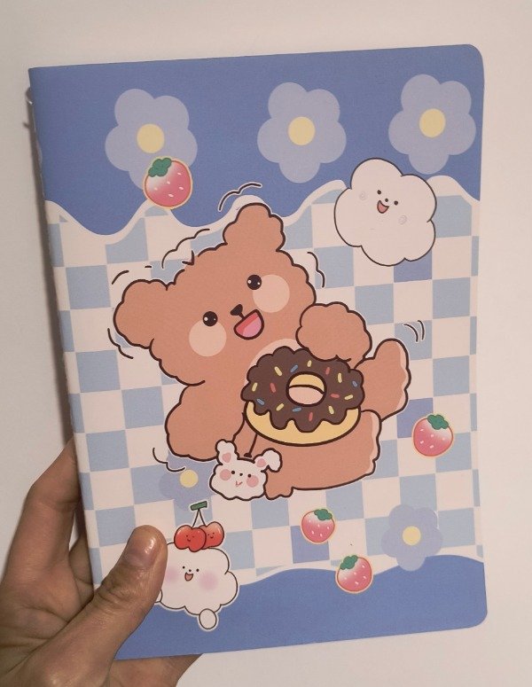 Producto - Cuaderno osito ( 12 x 20 cm - 40 h aprox)