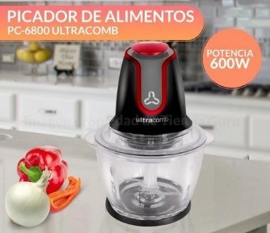 Producto - Picadora de Alimentos Multiprocesadora 600W PC-6800