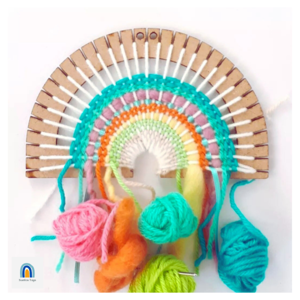 Producto - Kit Telar ARCOÍRIS Paleta Multicolor