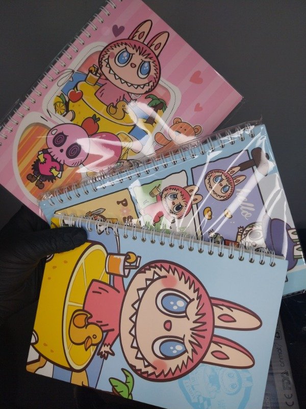 Producto - Cuaderno labubu rayado 7181 SIN ELECCION DE COLOR
