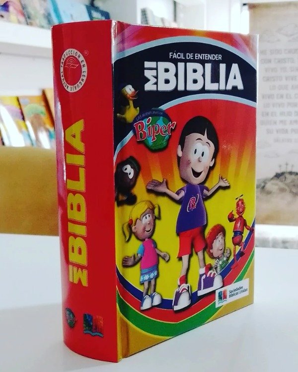 Producto - BIBLIA BIPER ILUSTRADA TAPA DURA