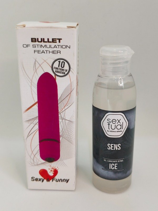Producto - Kit Bullet Feather y Lubricante