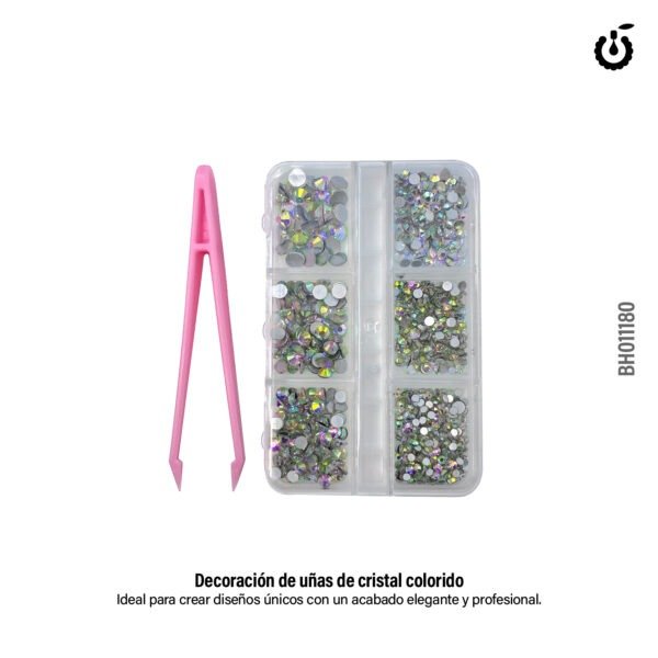 Producto - Deco de unas tornasolado + pinza