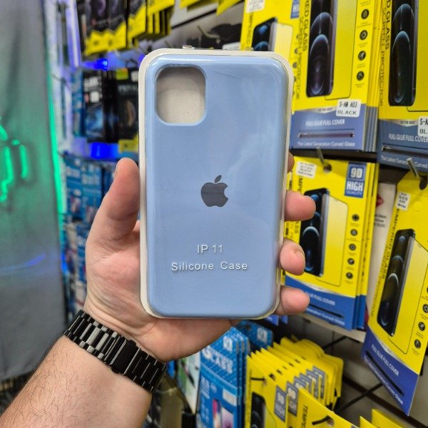 Producto - Silicone Case Celeste - iPhone 11