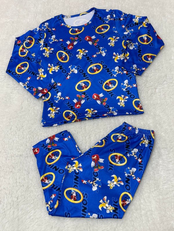 Producto - Pijama Niño - Sonic