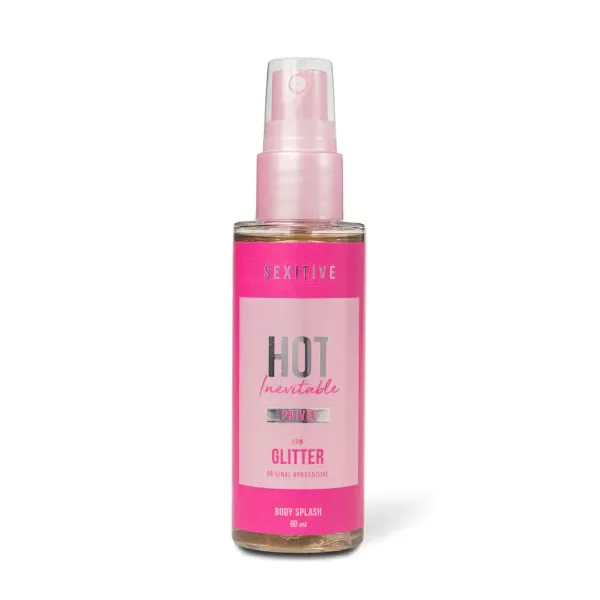 Producto - Body Splash Hot Inevitable Privée con glitter