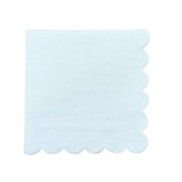 Producto - SERVILLETA SCALLOP CELESTE X 20