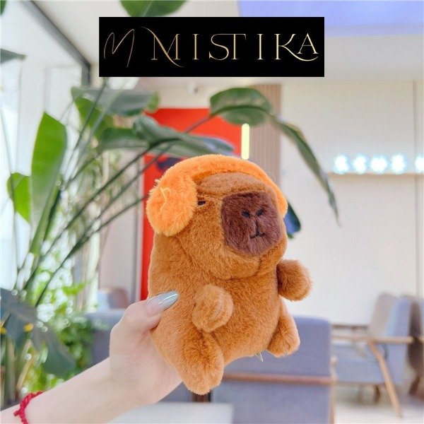 Producto - Llavero Peluches Muñecos Capibaras 12cm Colección auriculares Modelos Varios