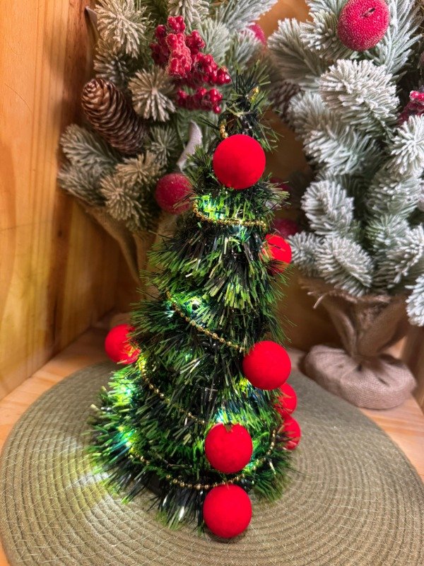 Producto - Arbol Nevado Verde Chico 25cm (Efectivo: 15.920)