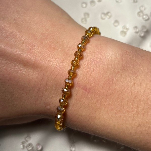 Producto - Pulsera Cristal de roca - dorado