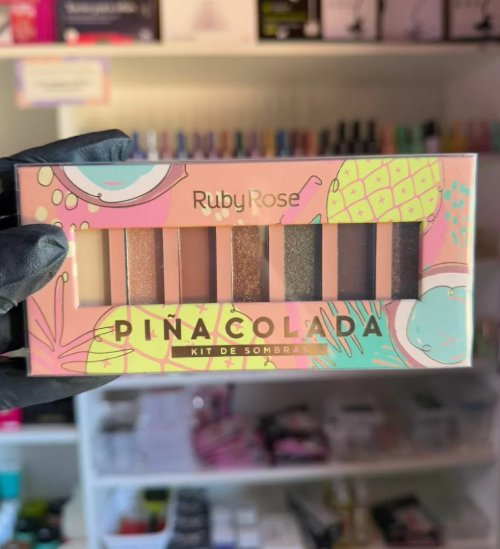 Producto - Sombra Rubyrose matte y satinadas gama de marrones