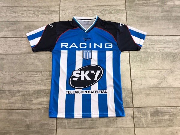 Producto - Camiseta retro de Racing 2001 titular - 0