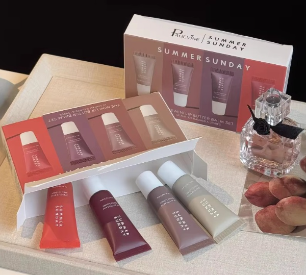 Producto - SET DE BÁLSAMOS LABIAL PAGEVINE X4 UNIDADES