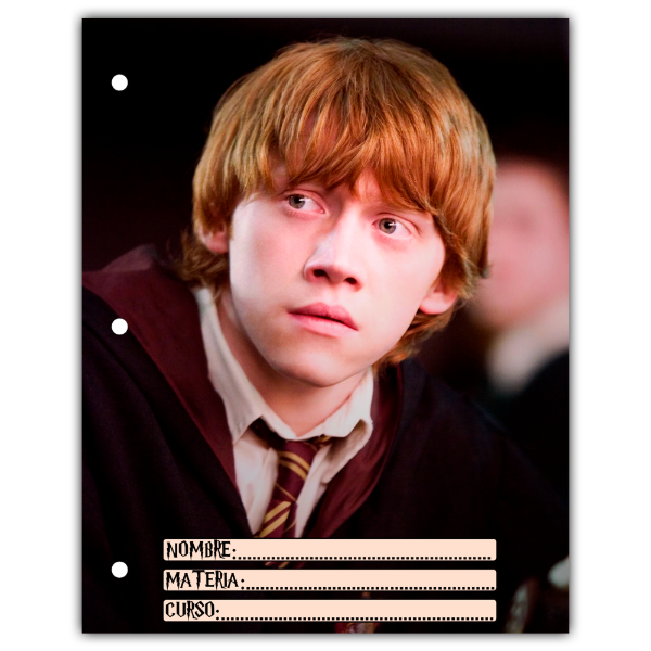 Producto - Carátula Separadores N3 Harry Potter Diseño 20