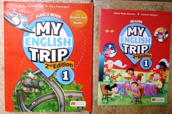 Producto - MY ENGLISH TRIP 1 - PUPIL'S BOOK + READER - MACMILLIAN - 2023 CON INSCRIPCIONES
