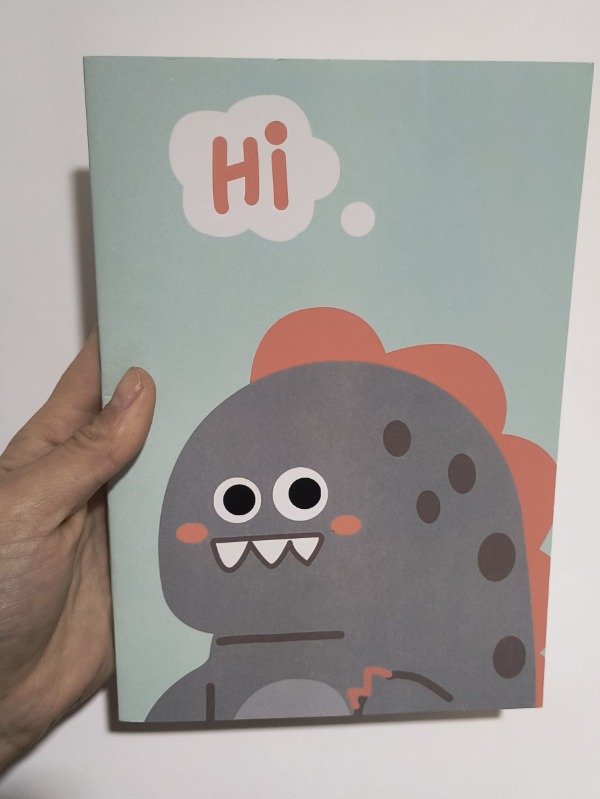 Producto - Cuaderno dino (14 x 20 cm - 14 h )