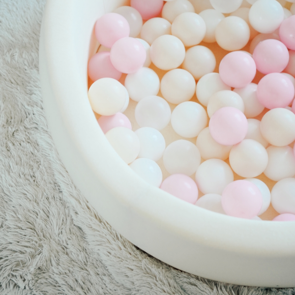 Producto - Pelotero (Standard) 80 cm Ivory + 100 pelotitas