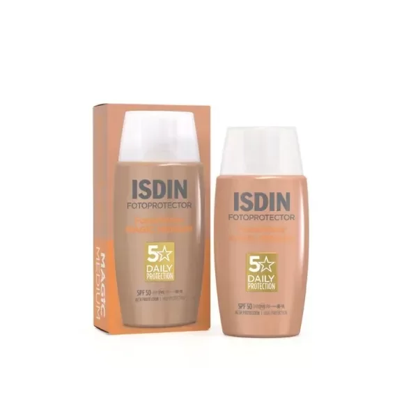 Producto - Fotoprotector Isdin Fusion Water Color Fps 50+ x 50 ml TONO MEDIO