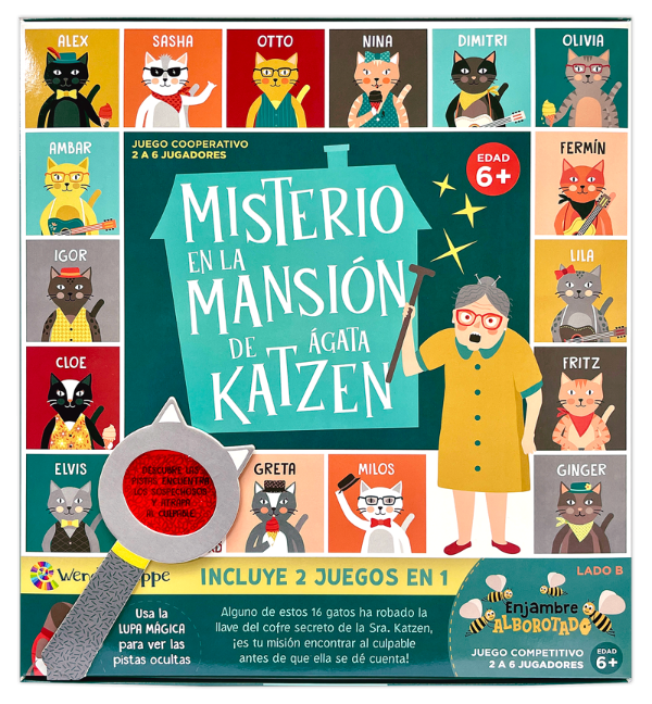 Producto - Misterio En La Mansión De Ágata Katzen / Enjambre Alborotado