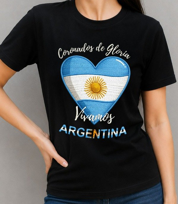 Producto - Remeras Negras Coleccion Mundialista