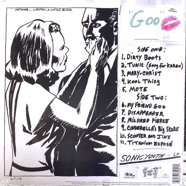Producto - LP SONIC YOUTH Goo IMPORTADO - 1