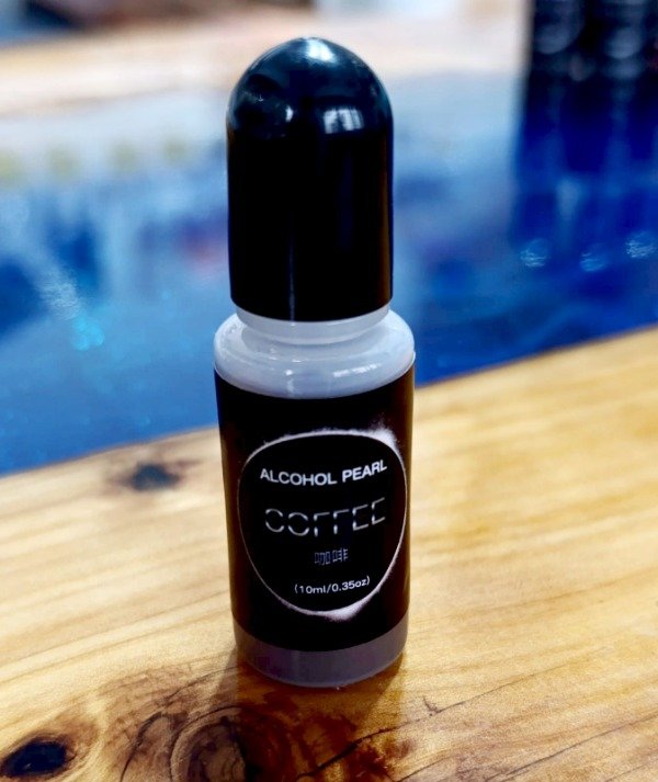 Producto - Pigmento liquido perlado x 10 ml - color Cafe