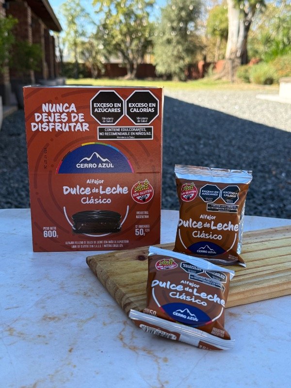 Producto - ALFAJORES CERRO AZUL / CLASICO DULCE DE LECHE