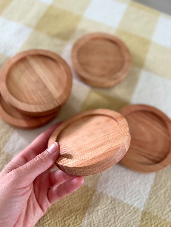 Producto - Posa vaso de madera