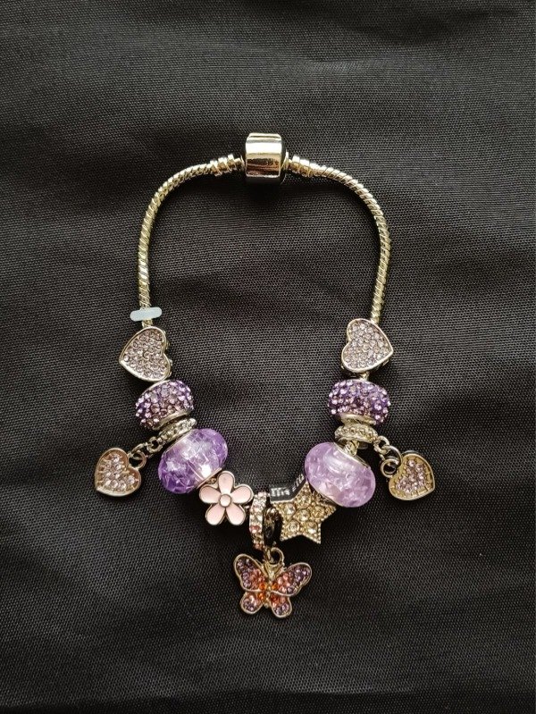 Producto - Pulsera estilo Pandora mariposa