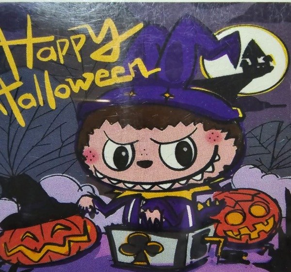 Producto - DIAMOND PAINTING 30X30 LABUBU HALLOWEEN