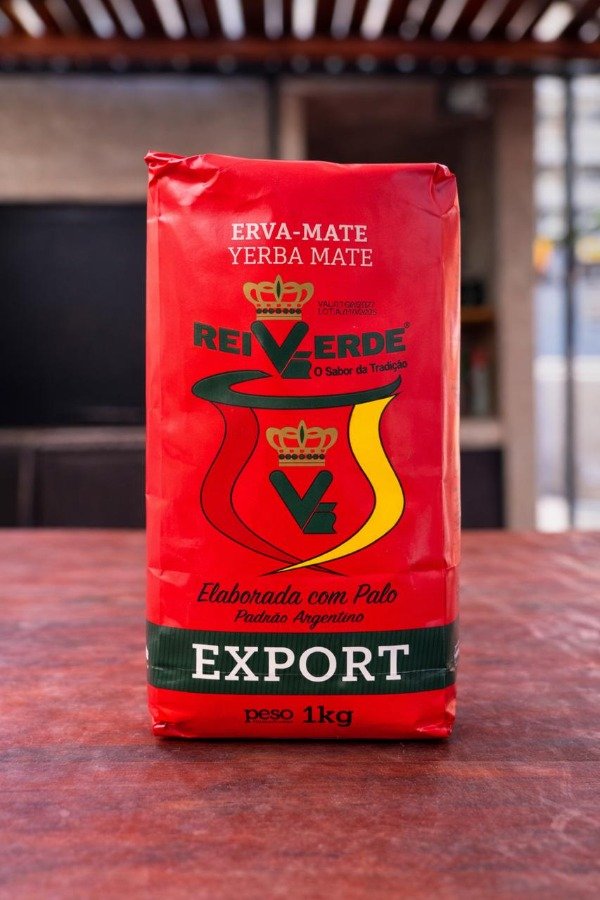 Producto - Yerba Mate Rei Verde con palo 1 kg
