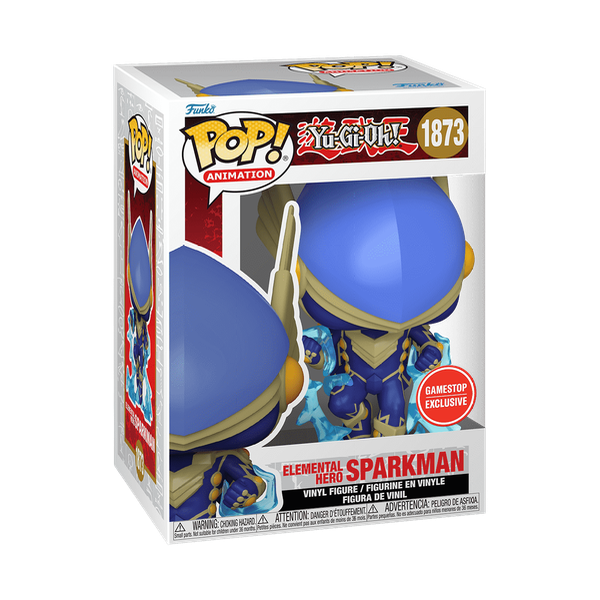 Producto - Funko Pop! Yu-Gi-Oh - Elemental Hero Sparkman 1873 - 0