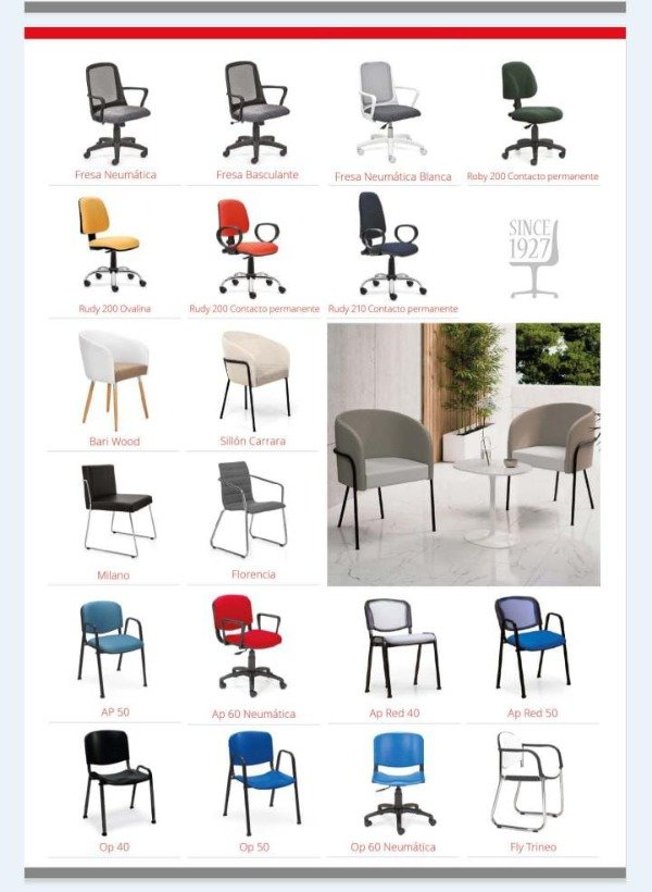 Producto - Línea Ejecutivos y Lounge