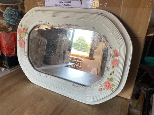 Producto - ESPEJO MARCO ANTIGUO OVALADO 67x47 #11441